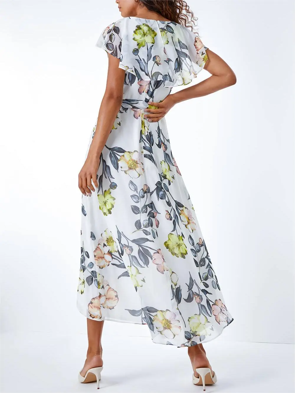 Long Floral Resort Dress