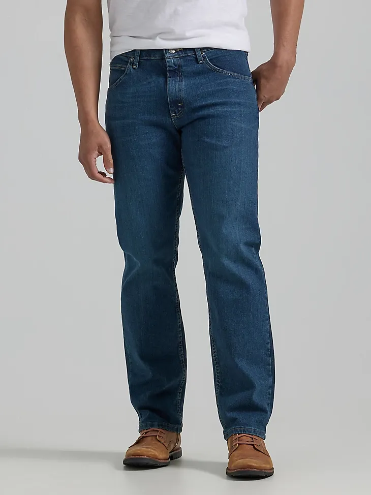 MEN'S WRANGLER AUTHENTICS® RELAXED FIT FLEX JEAN IN SLATE