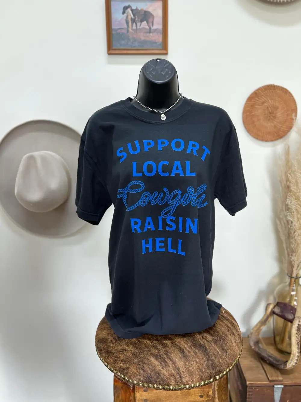 Supprt Local Cowgirls Tee