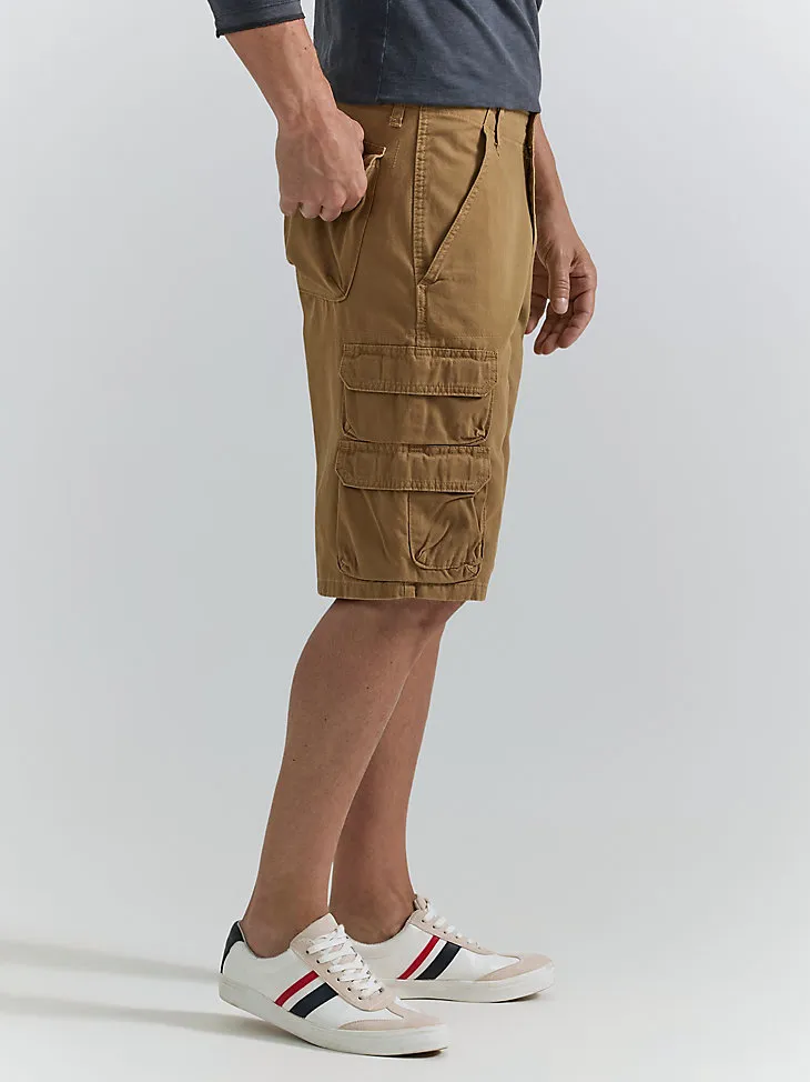 MEN'S WRANGLER AUTHENTICS® CARGO SHORT IN CAMEL