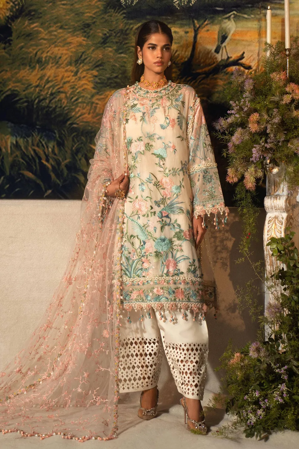 Luxury Embroidered Lawn Suits