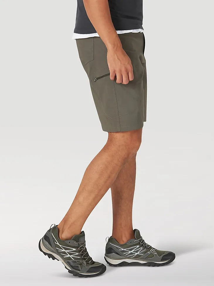 MEN'S WRANGLER AUTHENTICS® COMFORT WAIST CARGO SHORT IN SAGEBRUSH