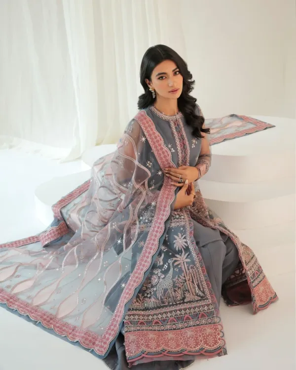 Embroidered Raw Silk Sets