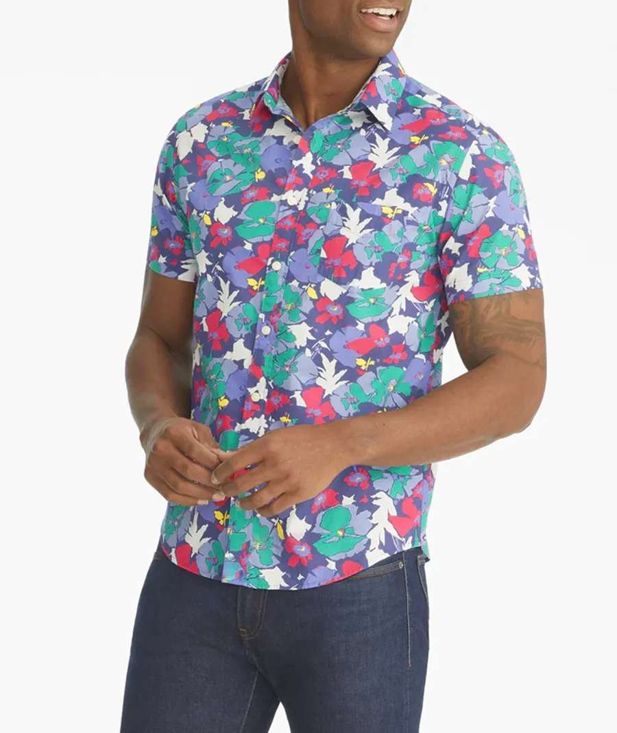 Multicolor Men Blouse