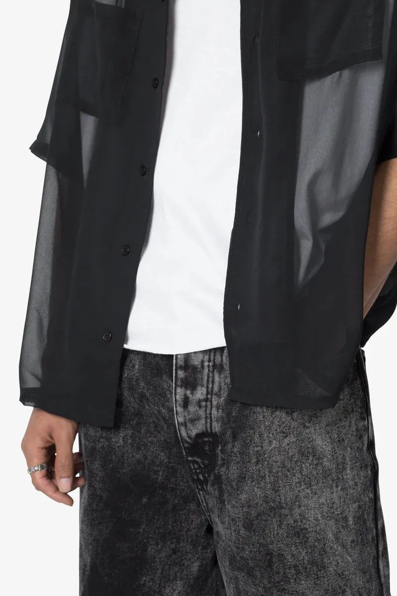 SHEER S/S SHIRT