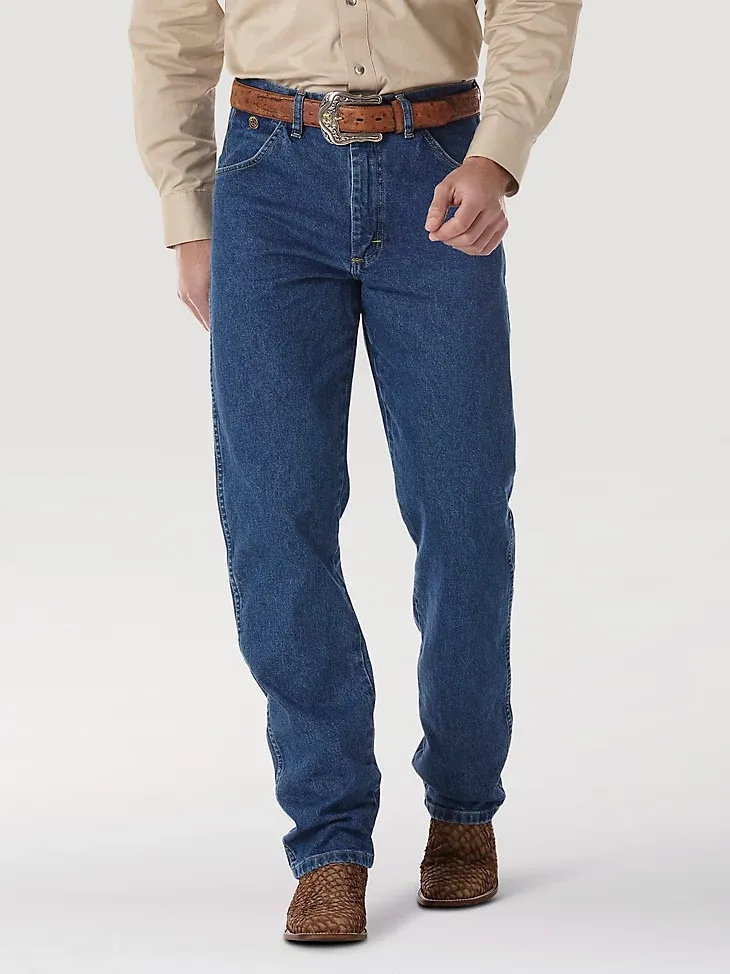 GEORGE STRAIT COWBOY CUT® RELAXED FIT JEAN IN HEAVYWEIGHT STONE DENIM