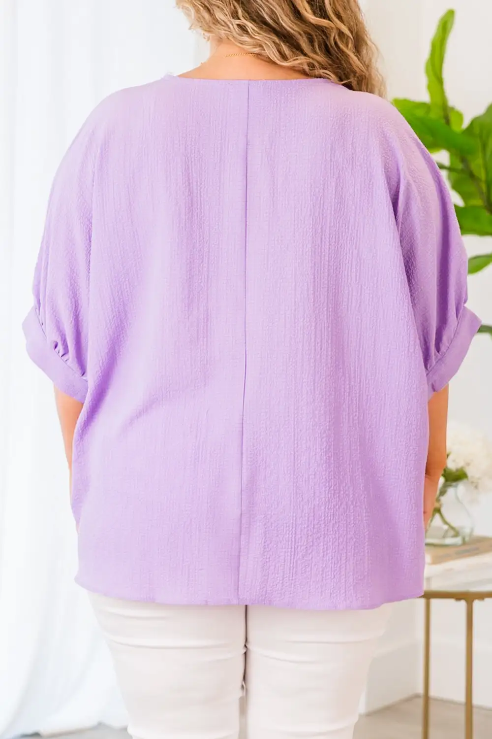 Social Scene Top, Lavender