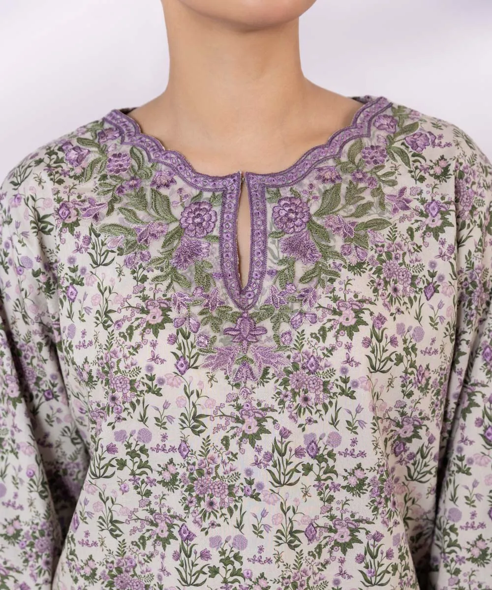 3 Piece - Embroidered Lawn Suit