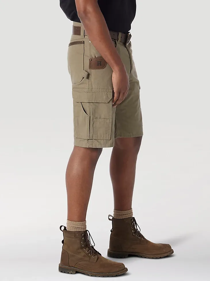 WRANGLER® RIGGS WORKWEAR® RIPSTOP RANGER CARGO SHORT IN BARK