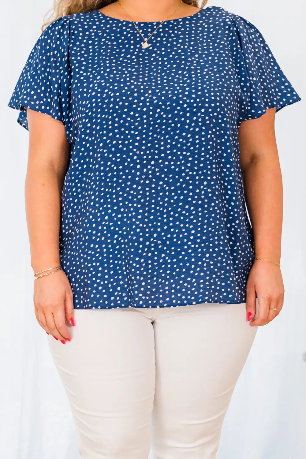 Unspoken Dream Top, Navy