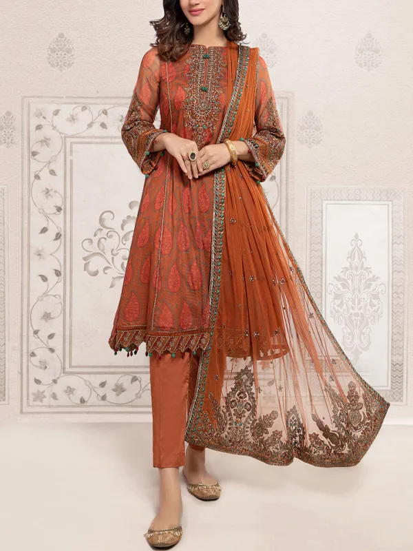 Elegant Embroidered Ladies Set