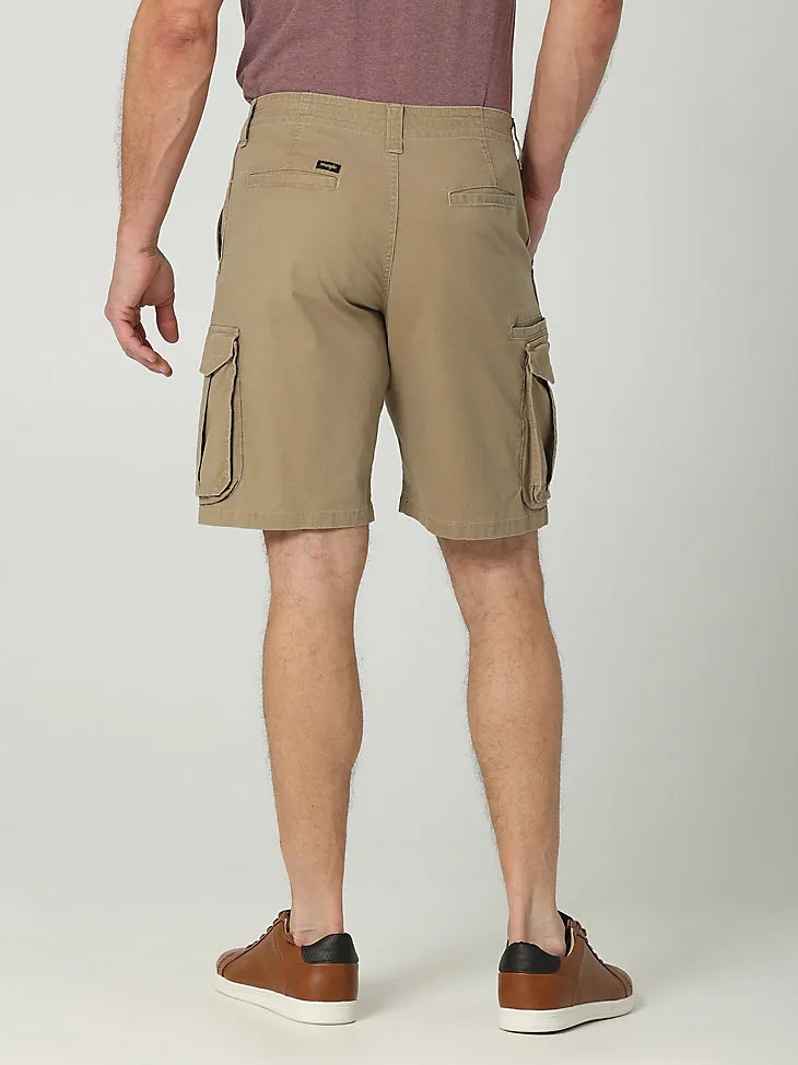 MEN'S FREE TO STRETCH RIPSTOP CARGO SHORT IN DEEP DEPTHS