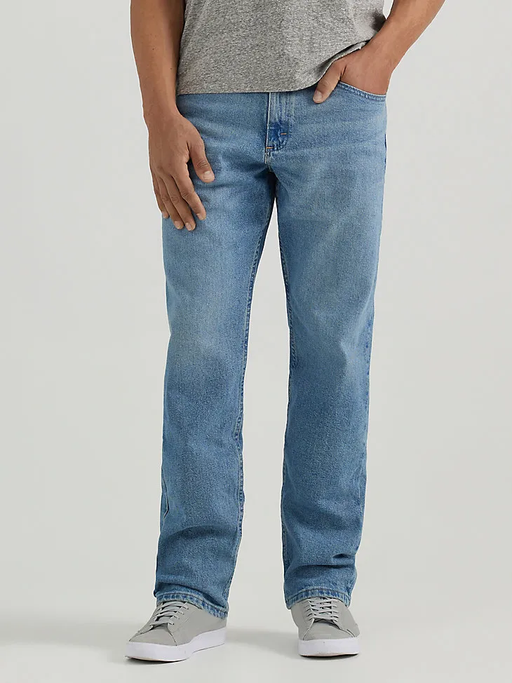 WRANGLER® FIVE STAR PREMIUM DENIM FLEX FOR COMFORT RELAXED FIT JEAN IN STONE