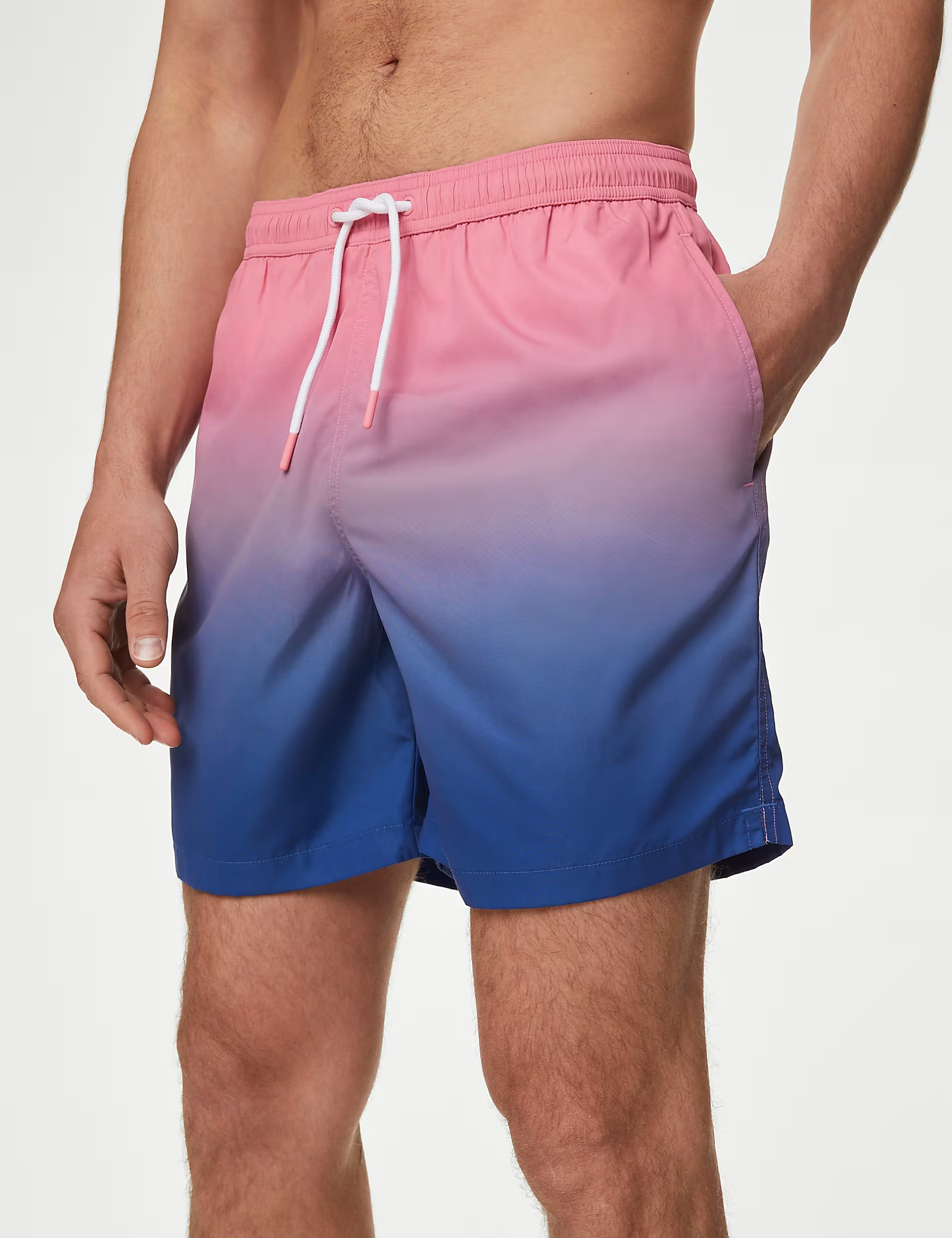 Quick Dry Ombre Swim Shorts