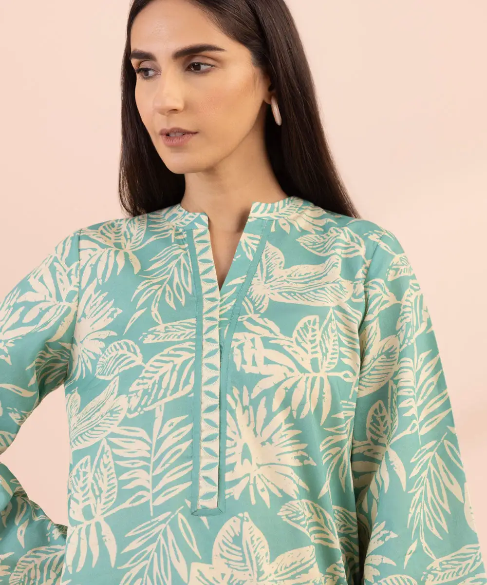 2 Piece - Printed Lawn Suit