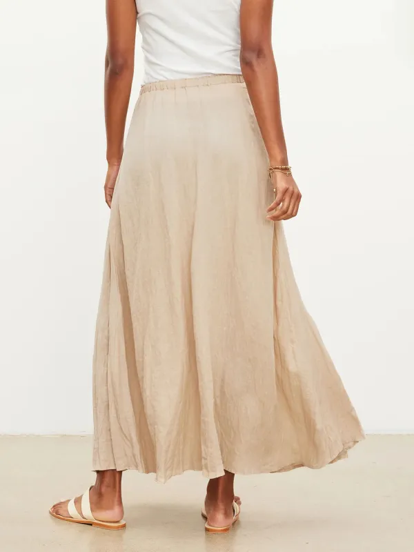 Bailey Linen Maxi Skirt