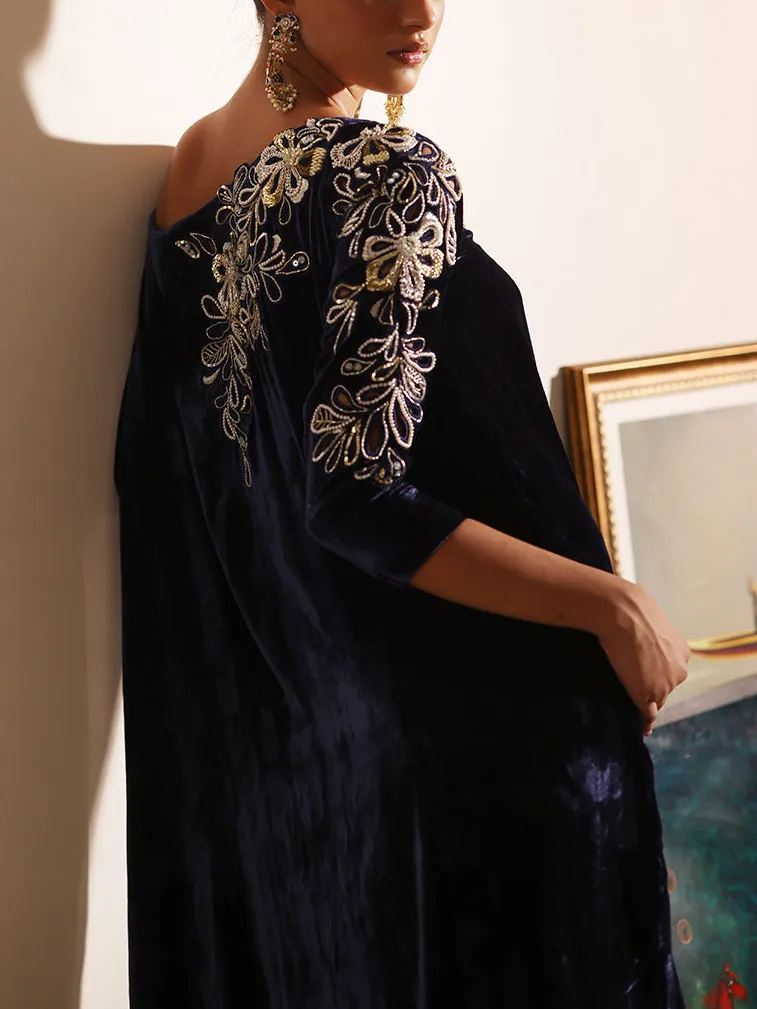 Vintage embroidered kaftan