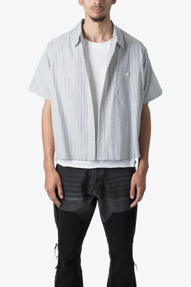 STRIPED S/S SHIRT