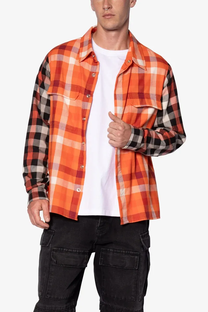 CHECKED SNAP FRONT SHIRT