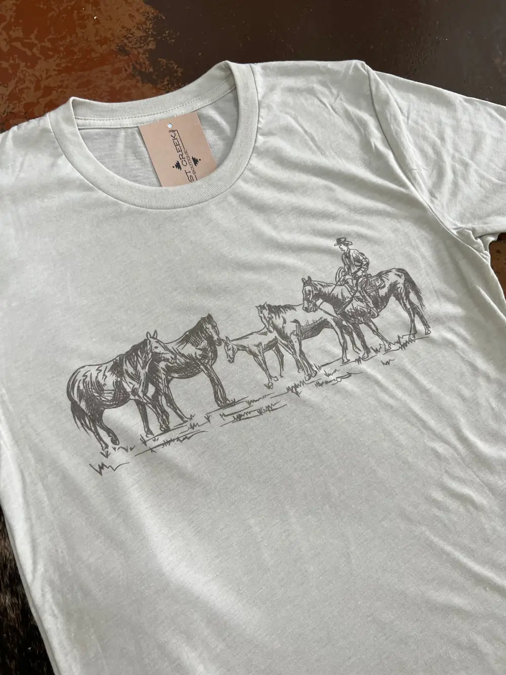 Retro Horses T-Shirt