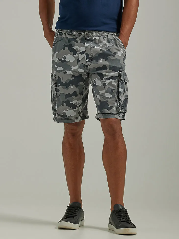 MEN'S FREE TO STRETCH™ DRAWSTRING CARGO SHORT IN ACORN