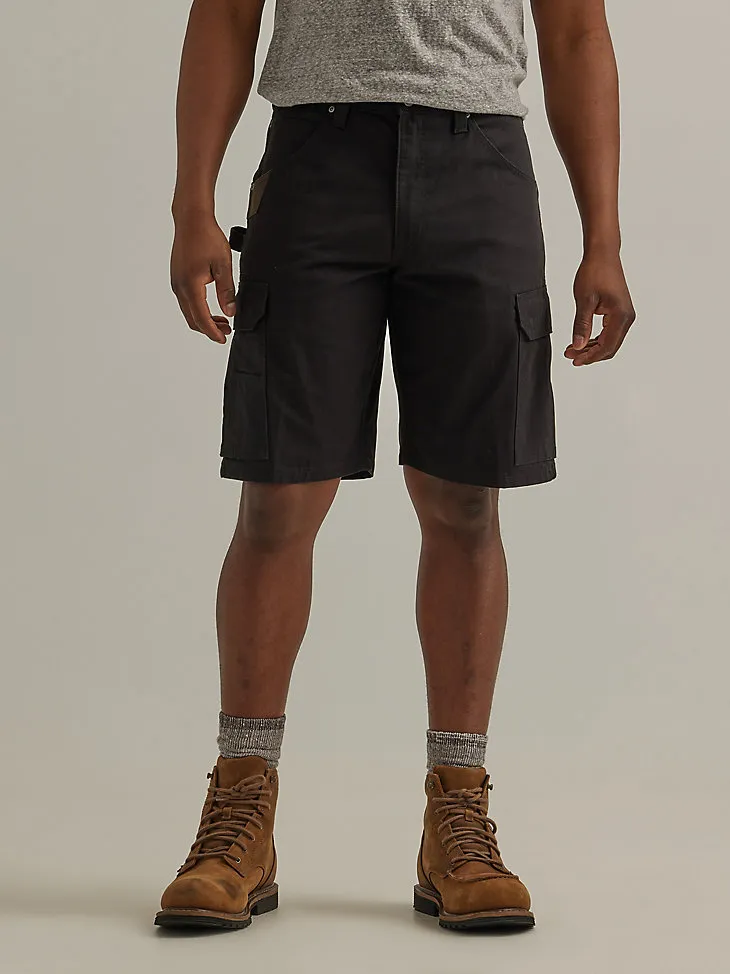 WRANGLER WORKWEAR RANGER CARGO SHORT IN BLACK