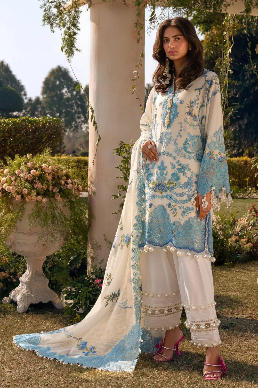 Luxury Embroidered Lawn Suits