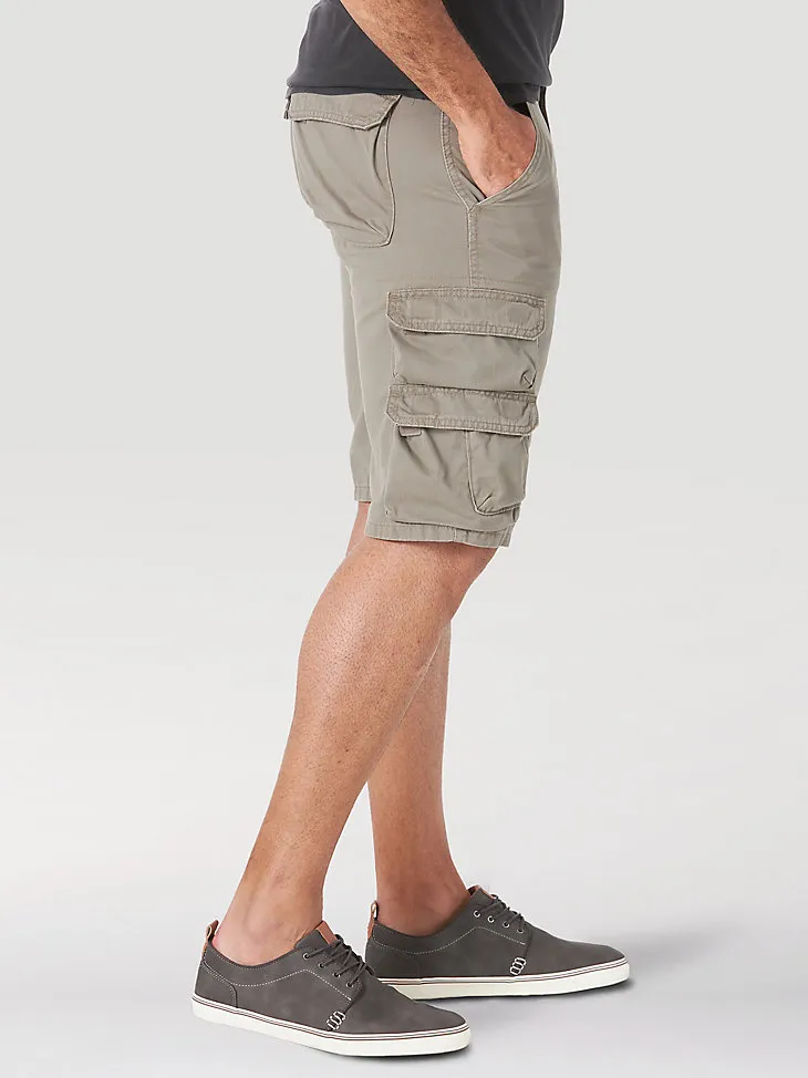 MEN'S WRANGLER AUTHENTICS® CARGO SHORT IN CAMEL