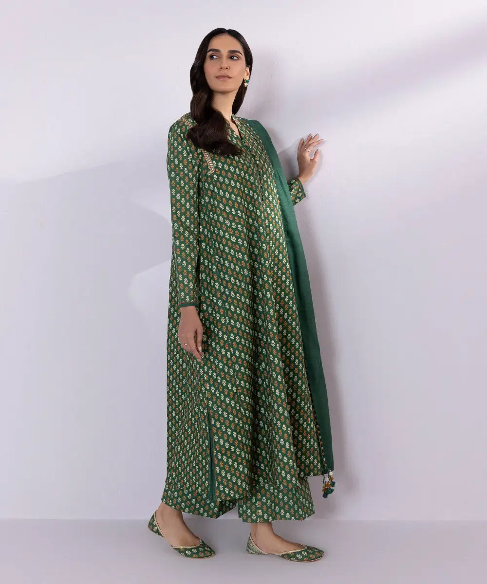 3 Piece - Embroidered Lawn Suit