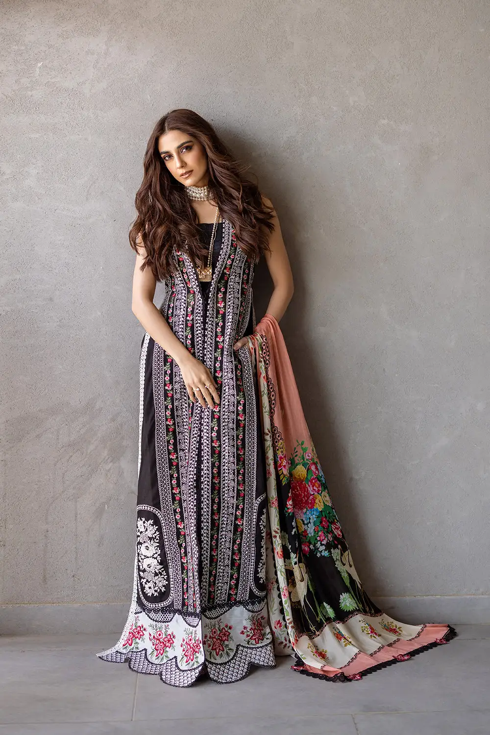 EMBER Embroidered Lawn