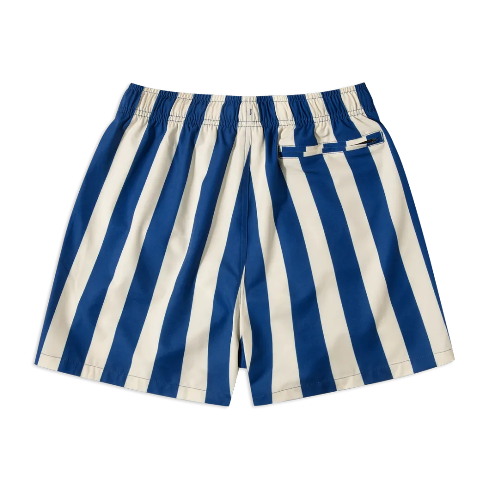 Striped Stretch Swim-Blue