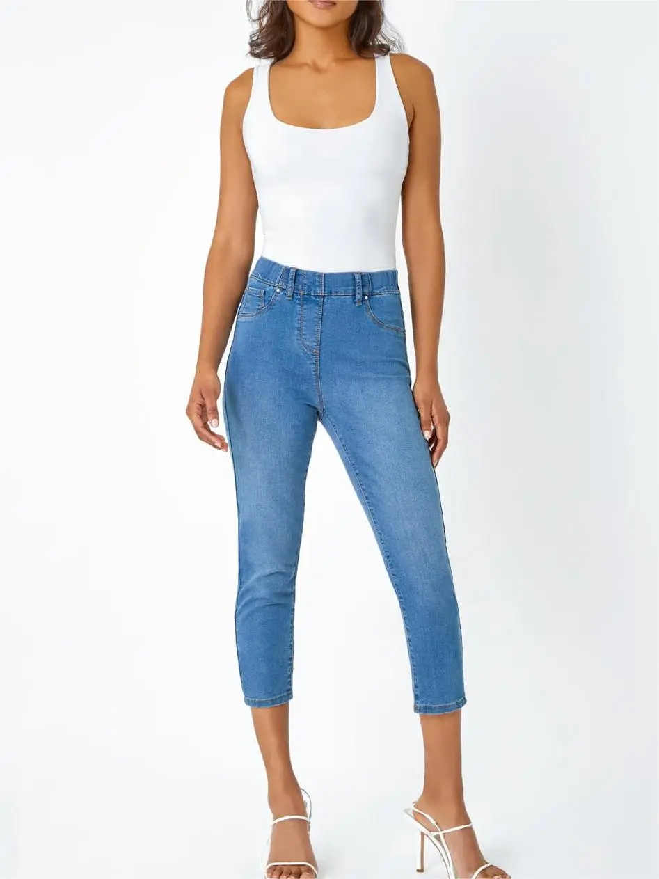 Fashion skinny cropped jeans