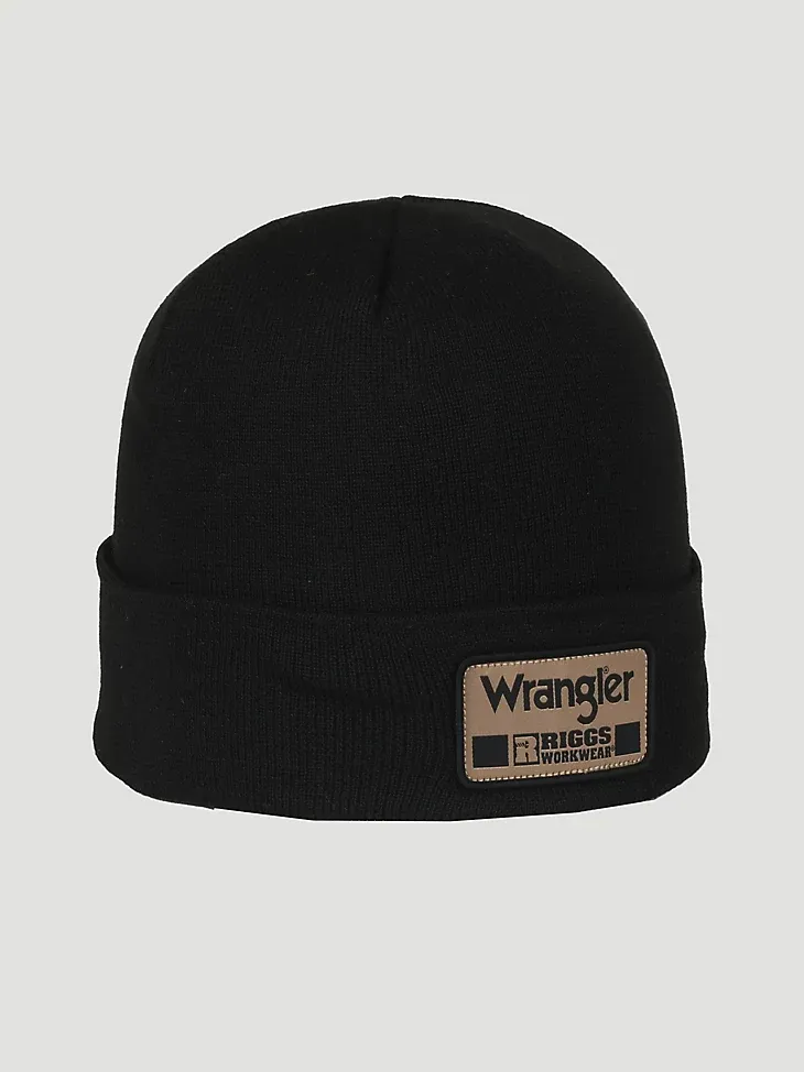 WRANGLER RIGGS WORKWEAR® BEANIE IN DUCK BROWN