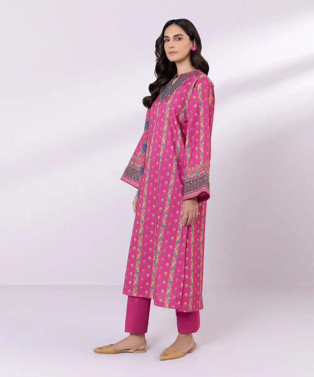 2 Piece - Embroidered Lawn Suit