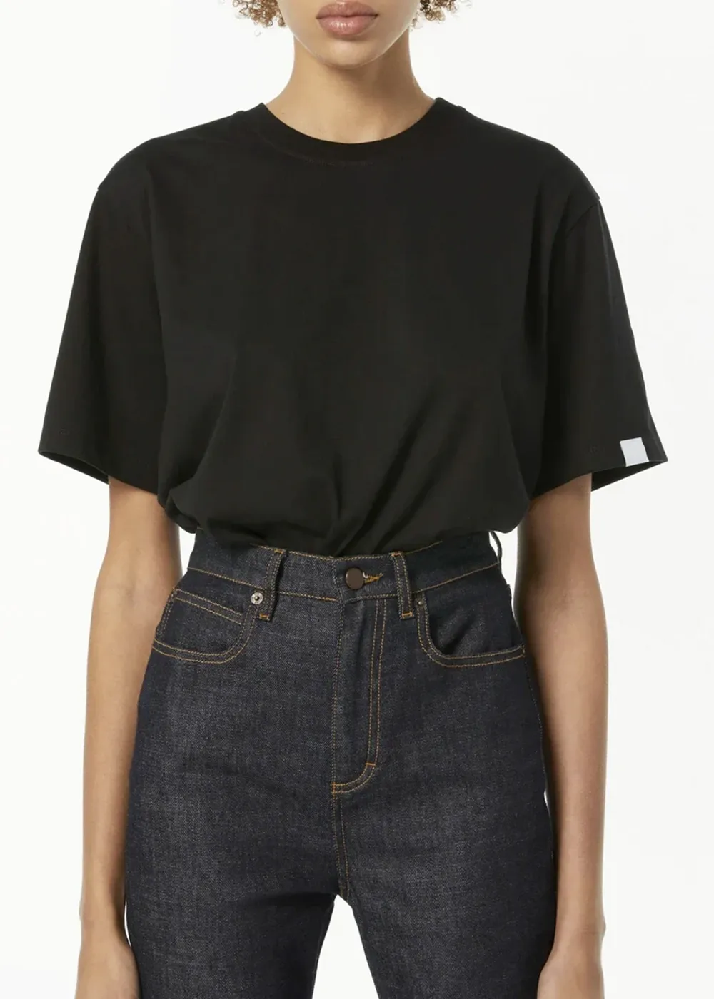 Solid Victoria Crop Tee