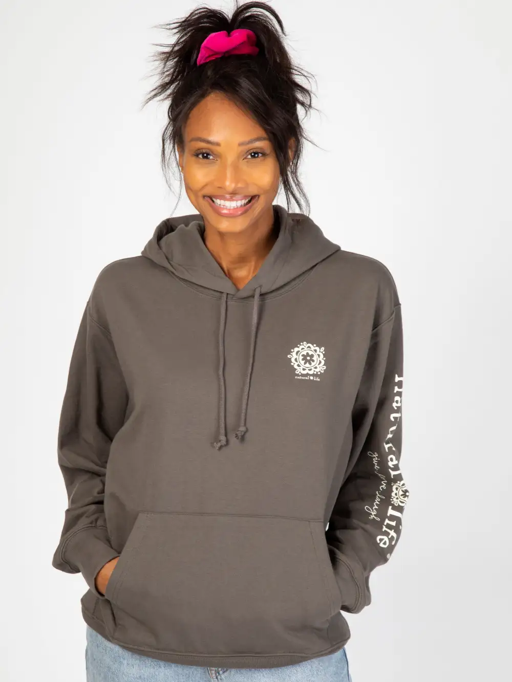 Natural Life Hoodie Sweatshirt - Makes You Happy