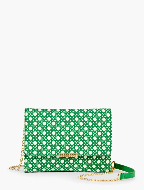 Intricate Dots Sateen Clutch