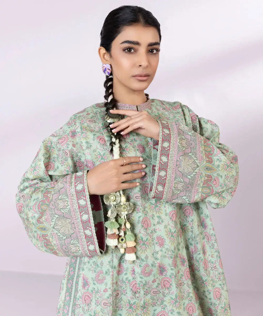 2 Piece - Printed Lawn Suit