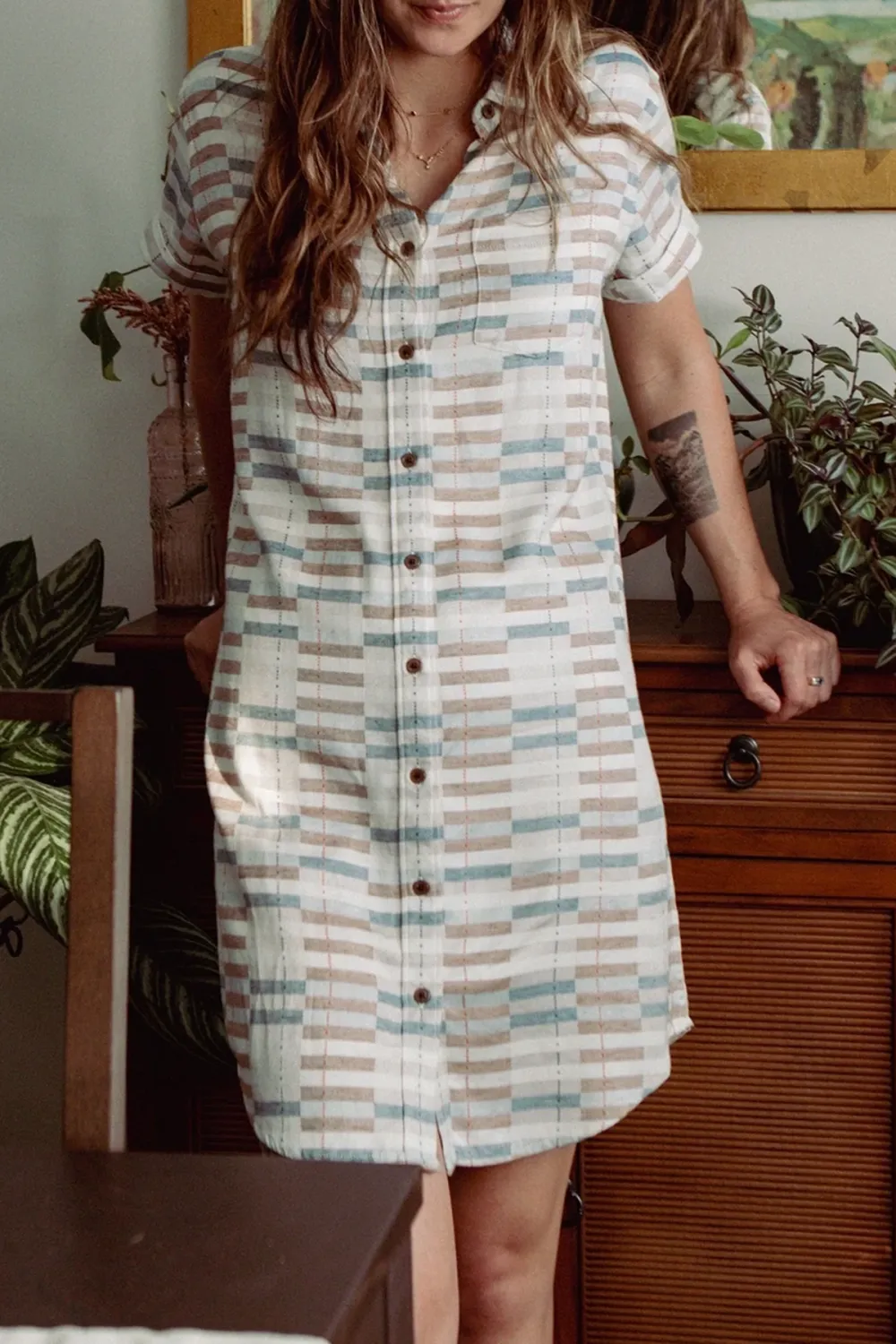 The Loren Shirt Dress