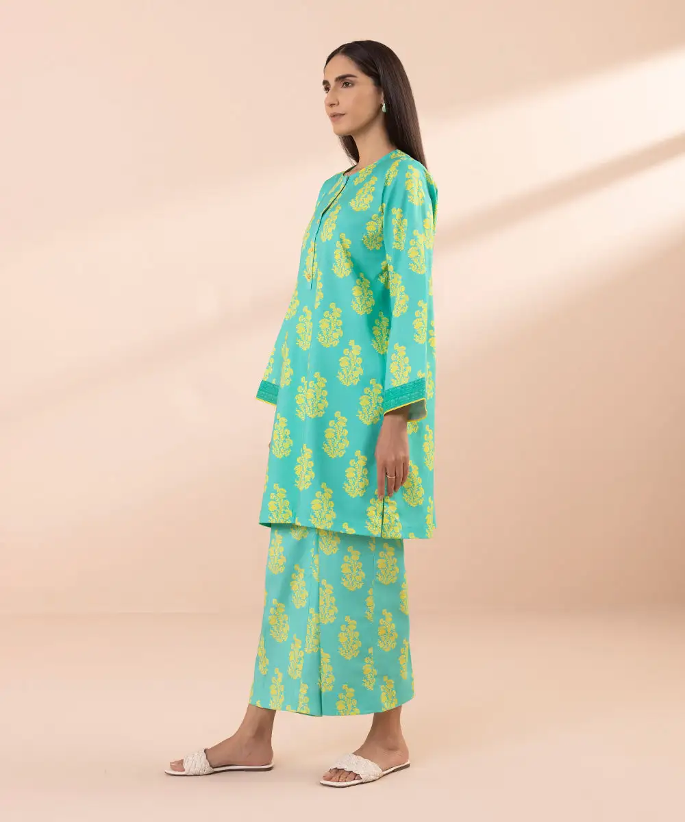 2 Piece - Printed Lawn Suit