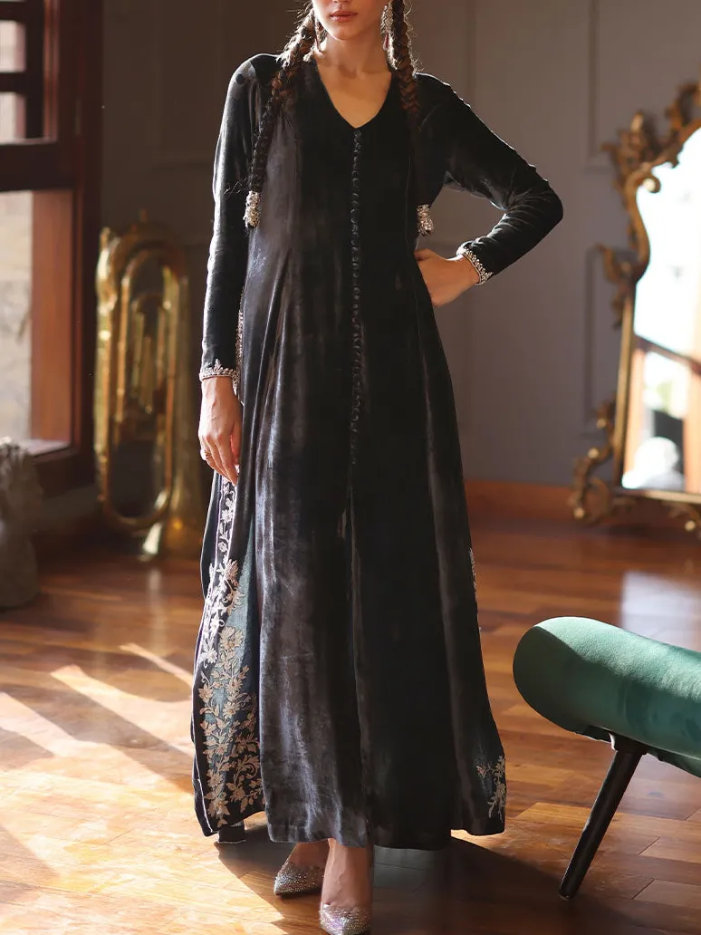 Vintage embroidered kaftan