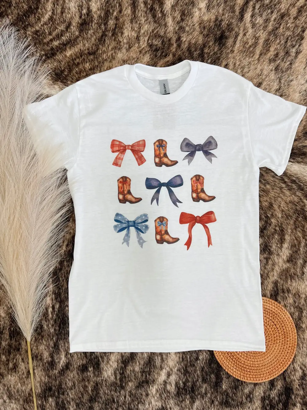 USA Boots & Bows T-Shirt