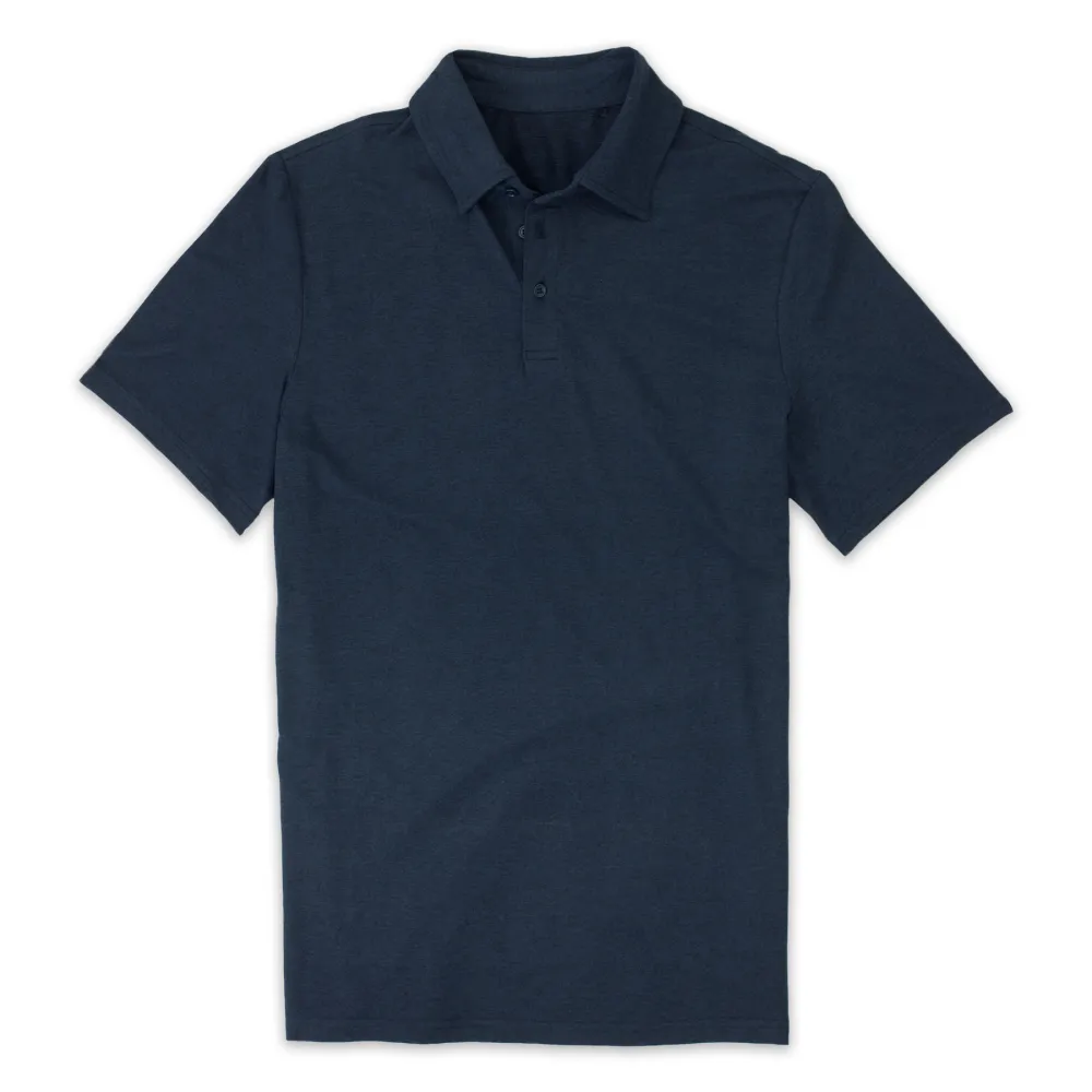 Solid Color Tech Polo