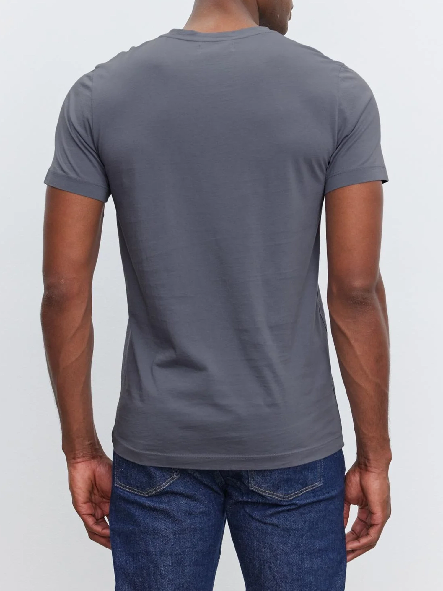 Men'S Fashion Cotton V-Neck T-Shirt