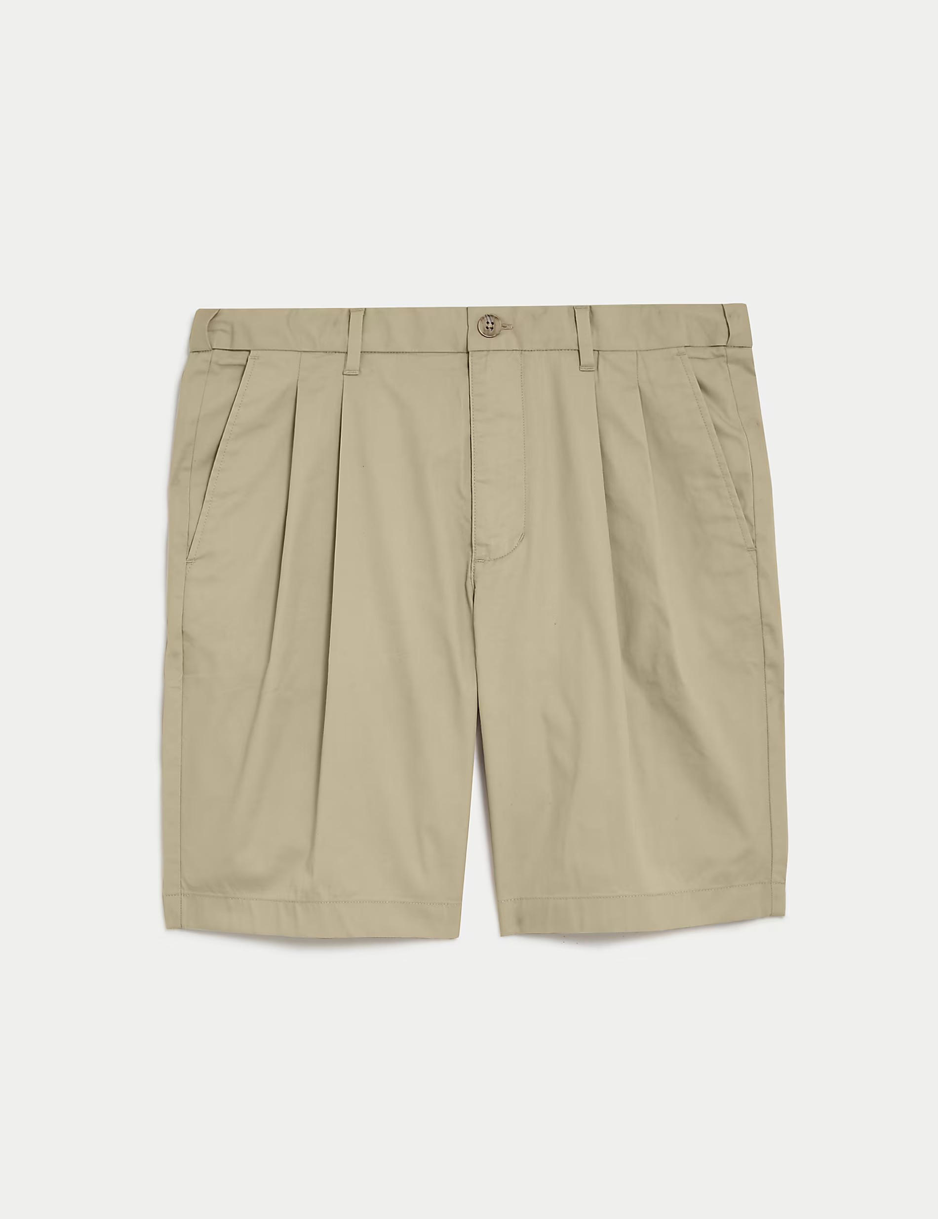 Super Lightweight Twin Pleat Chino Shorts