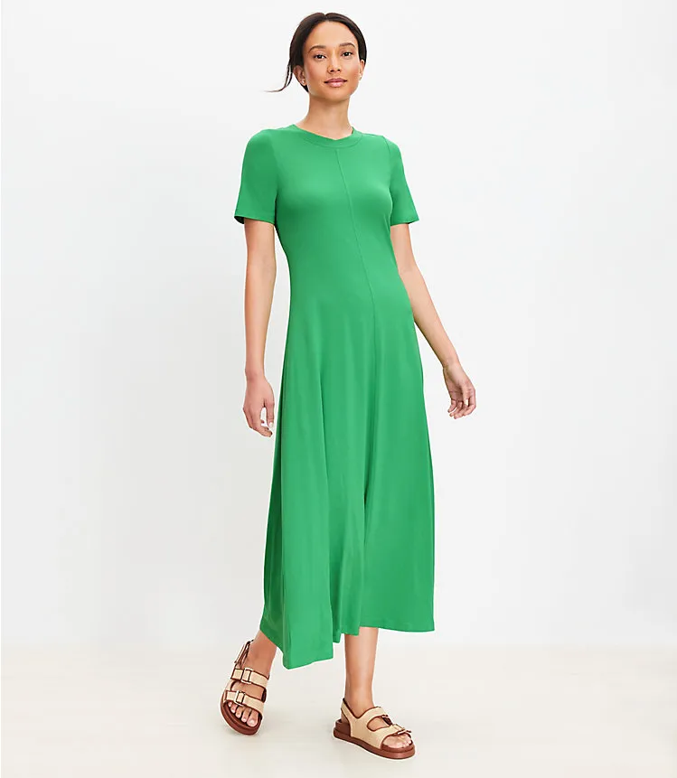 Short Sleeve Maxi Dress