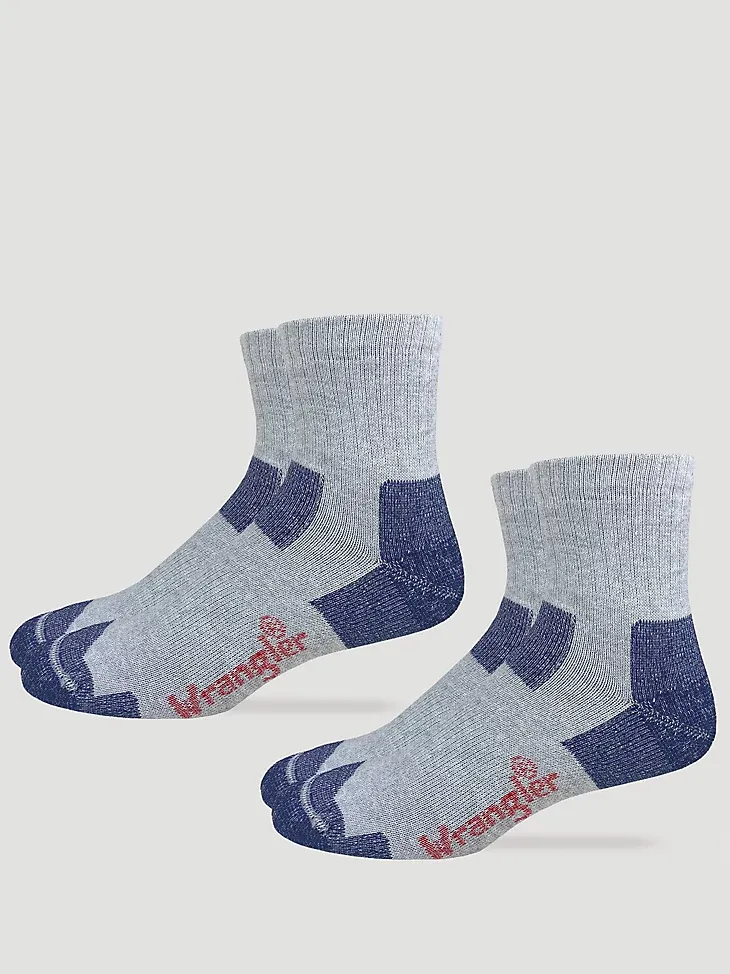 MEN'S STEEL TOE ULTRA-DRI SOCKS (2-PACK) IN GREY