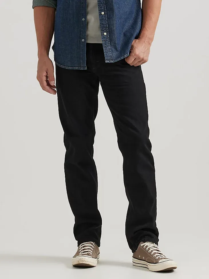 WRANGLER® FIVE STAR PREMIUM DENIM REGULAR FIT JEAN IN COAL BLACK