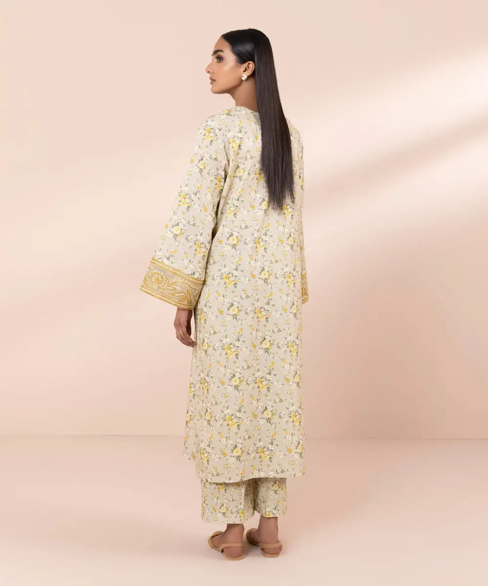 2 Piece - Embroidered Lawn Suit