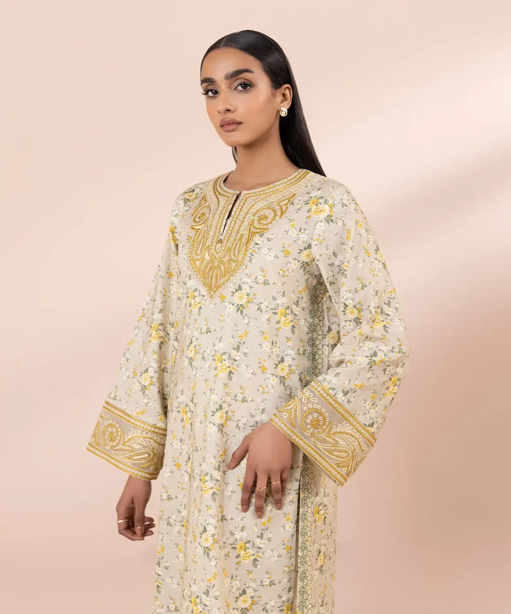 2 Piece - Embroidered Lawn Suit